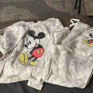 Target Mickey Mouse Tie-Dye Loungewear Set